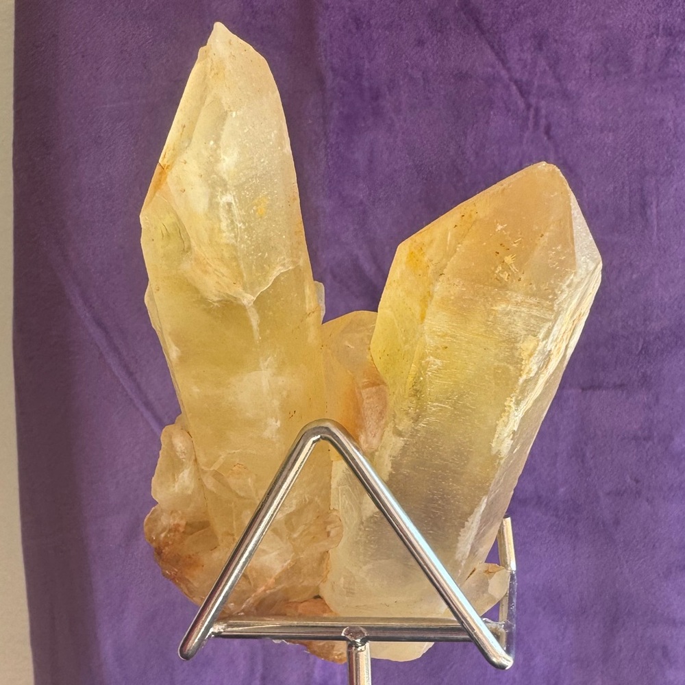Untreated Natural Citrine Cluster - Picture 3 of 5